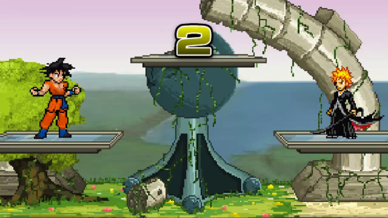 super smash flash 2 goku moves