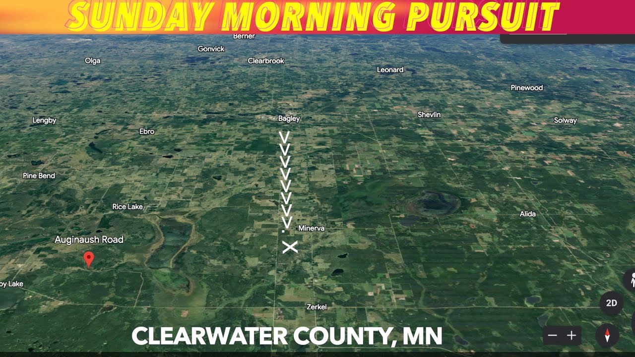 Sunday Morning Pursuit In Clearwater County, MN YouTube