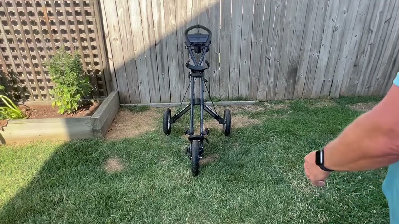 Sun Mountain Golf Speed Cart V1R 3 Wheel Pursh Cart Review