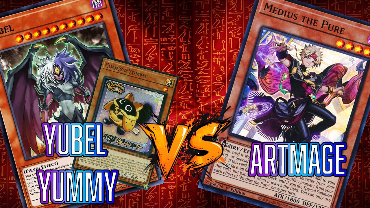 Yu-Gi-Oh! Yubel Yummy VS Artmage Live Duel - YouTube