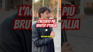 Accento più BRUTTO d’Italia - Samu Mara #ridere #intervista #accenti #dialetti #italia #comico #meme