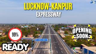 Big Progress Update   Lucknowkanpur Expressway Almost Ready  Opening Soon  detoxtraveller 