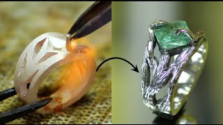 Episode 10: EMERALD RING || hand made jewelry