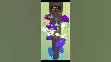 Helix Jump level 6 - 7 #shorts #ytshorts #gameplay #viral #keşfet #helixjump #childrengamesshorts