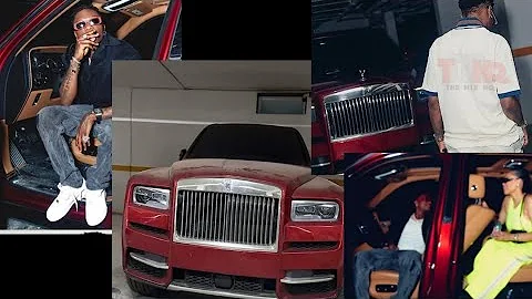 Wizkid forgot he has a Rolls Royce in Ghana, Burna Boy buys High fashion