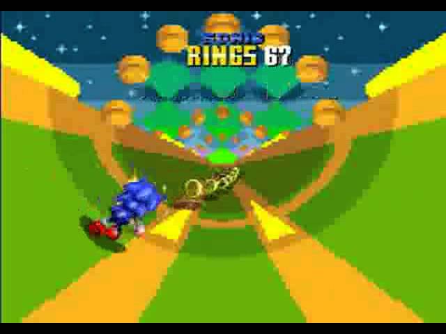 Play Genesis Sonic 1 - The Ring Ride 1 Online in your browser 