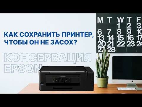Как сохранить принтер, если не печатаешь? Консервация Epson L-серия (Фабрика Печати)