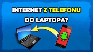 Jak Podlaczyc Internet Z Telefonu Do Laptopa Youtube