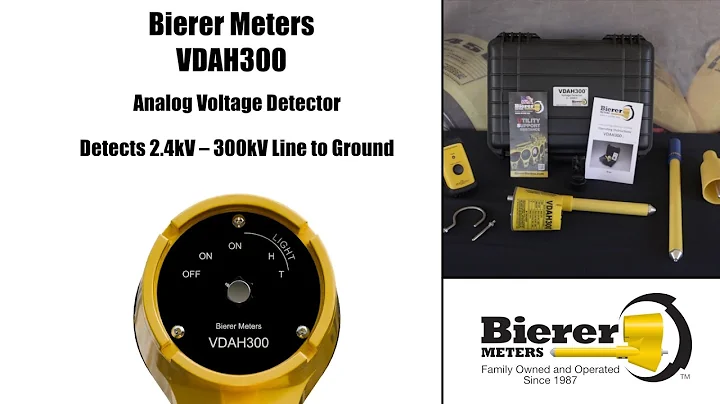 VDAH300 Analog Voltage Detector: Wide Range Transmission and Distribution Voltage Detector