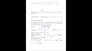 Stochastic Processes: Lecture 3
