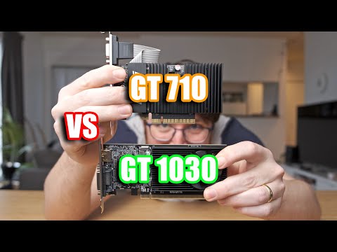 Nvidia GT 1030 vs GT 710: Should you pay twice as much for the GT 1030?