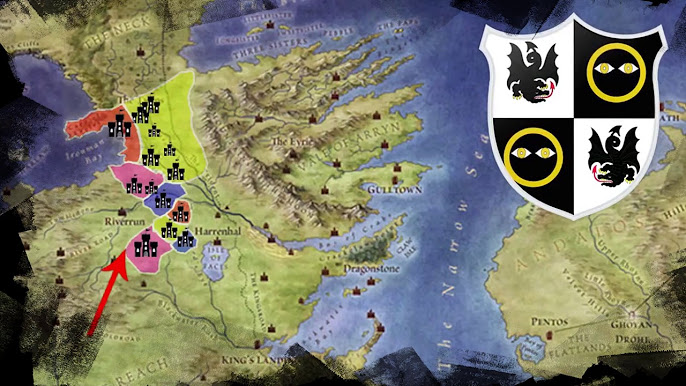 Where Is Dragonstone In Westeros? Game Of Thrones Map