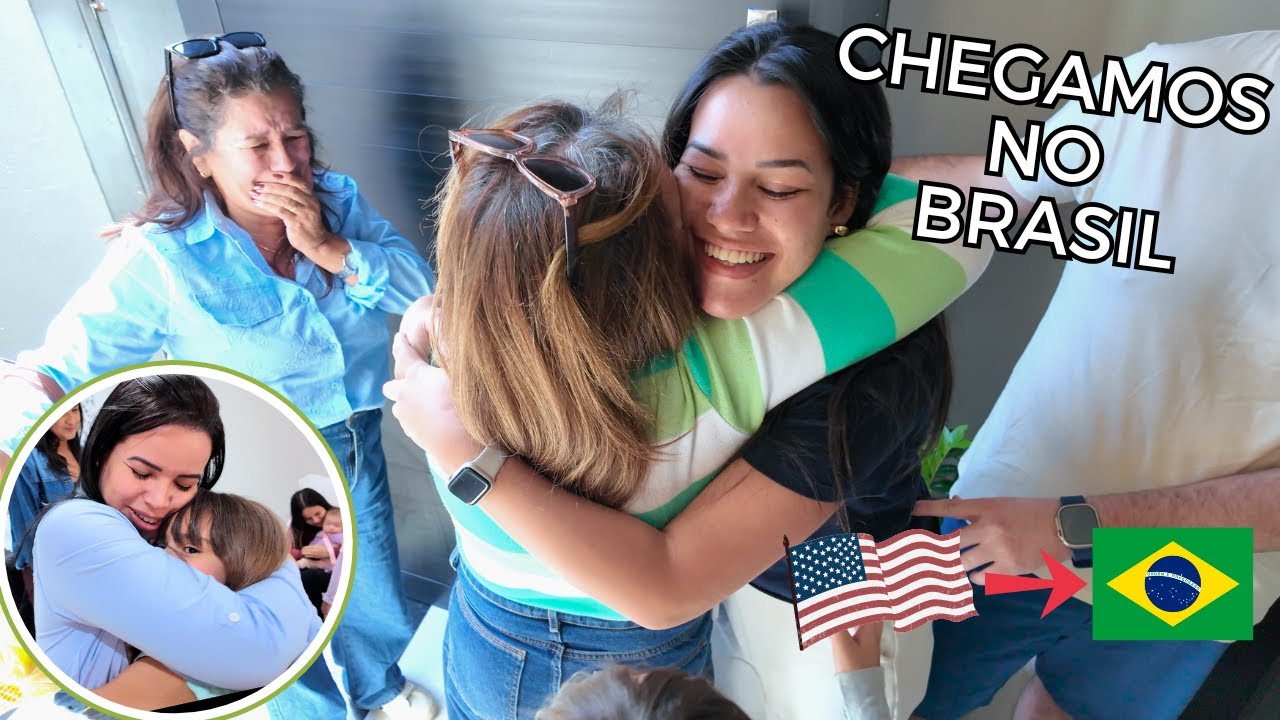 CHEGAMOS NO BRASIL DE SURPRESA 🇧🇷