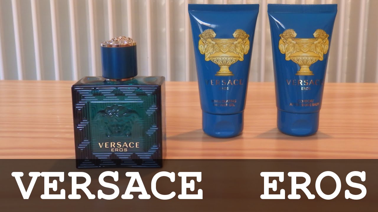 versace eros invigorating shower gel