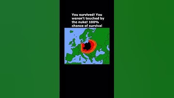 I dropped a nuke in Europe. Choose a place to hide #nuke #europe #challenge #map #viralshorts
