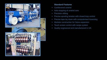Slit Spooling Machines