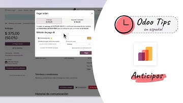 Odoo Tips en español - Anticipos