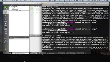 Qt5  Tutorial:  Building a simple Console application