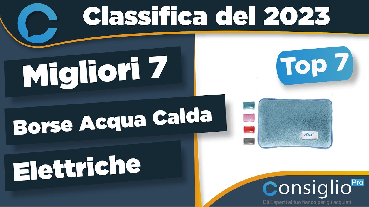 Migliori borse acqua calda elettriche Qualità Prezzo 2023 