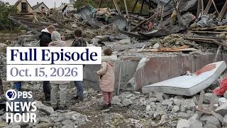 PBS News Hour full episode, Oct. 15, 2026 screenshot 3
