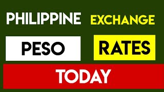 Philippine Peso Current Money Exchange Rates Today  8 October 2024