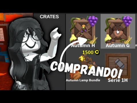 COMPRANDO AS MARRETAS DA ATUALIZAÇÃO DO FTF // Flee The Facility!🍁