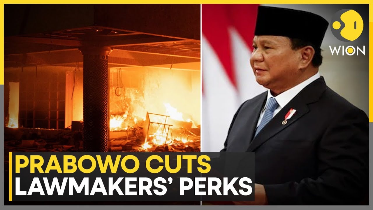 Indonesia: President Prabowo Scraps Lawmakers’ Perks Amid Deadly Protests | WION