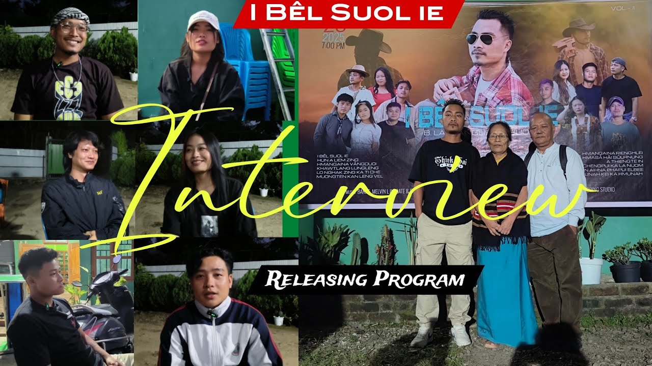 B Lalsanglien Inbuon Album 'I Bel Suol ie' Releasing Program | Crew Memberhai le Hohlimna