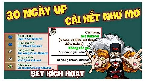 Bất Ngờ Thành Quả Sau 30 Ngày Up, Đủ 1 Sét Kích Hoạt Mà Không Thấy Vui? Tại Sao? - Ngọc Rồng Online