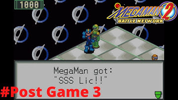 Megaman Battle Network 2 Post game Episode 3 SSS License Test