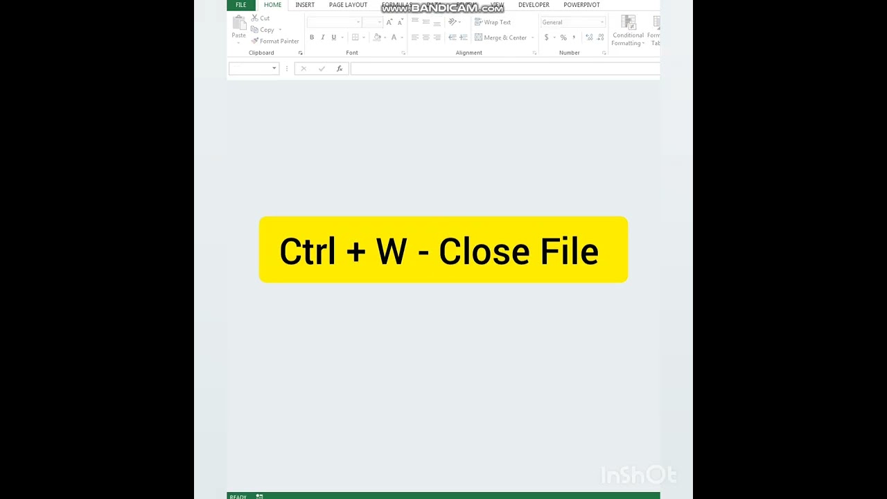 Magical Key (Ctrl + W) Uses  | Excel Trick - 98 