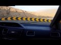 Jebel Yibir downhill drive time lapse