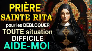 Prière à SAINTE RITA 🙌STE RITA pour DÉBLOQUER TOUTE situation DIFFICILE