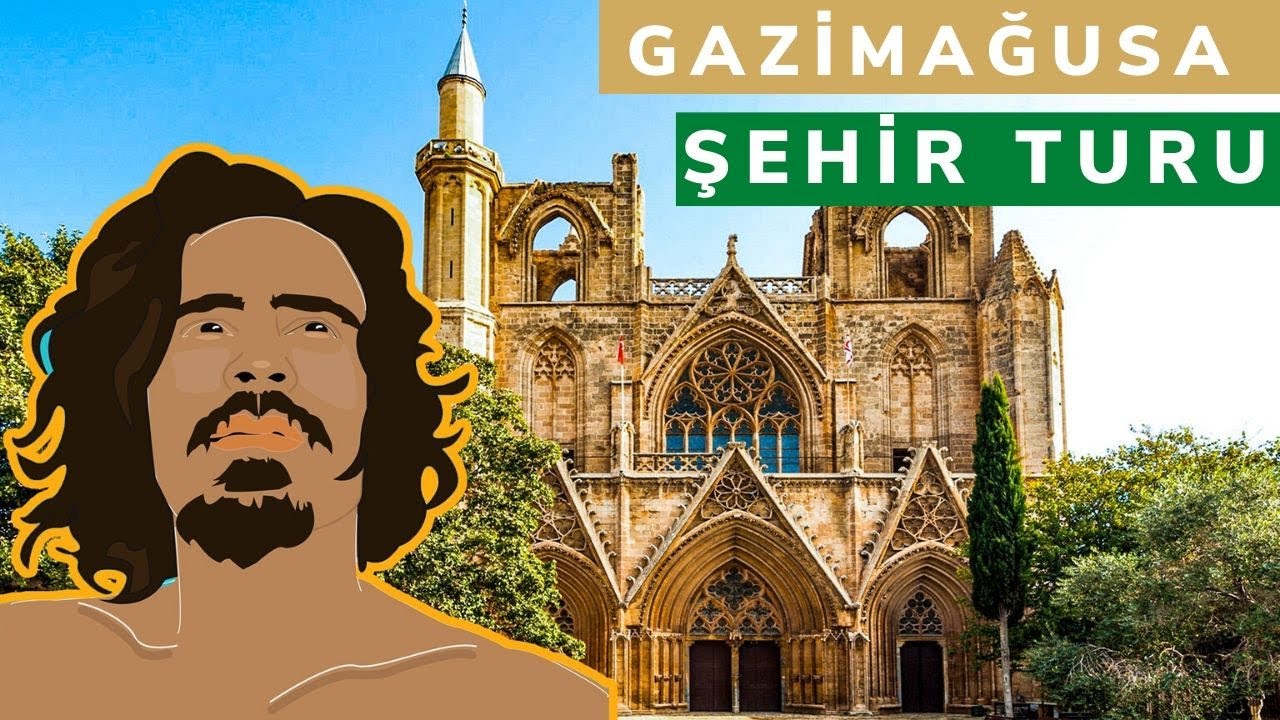 KIBRIS | GAZİMAĞUSA HAKKINDA HER ŞEY (Arabayla detaylı gezi ve sesli anlatımlı şehir turu)