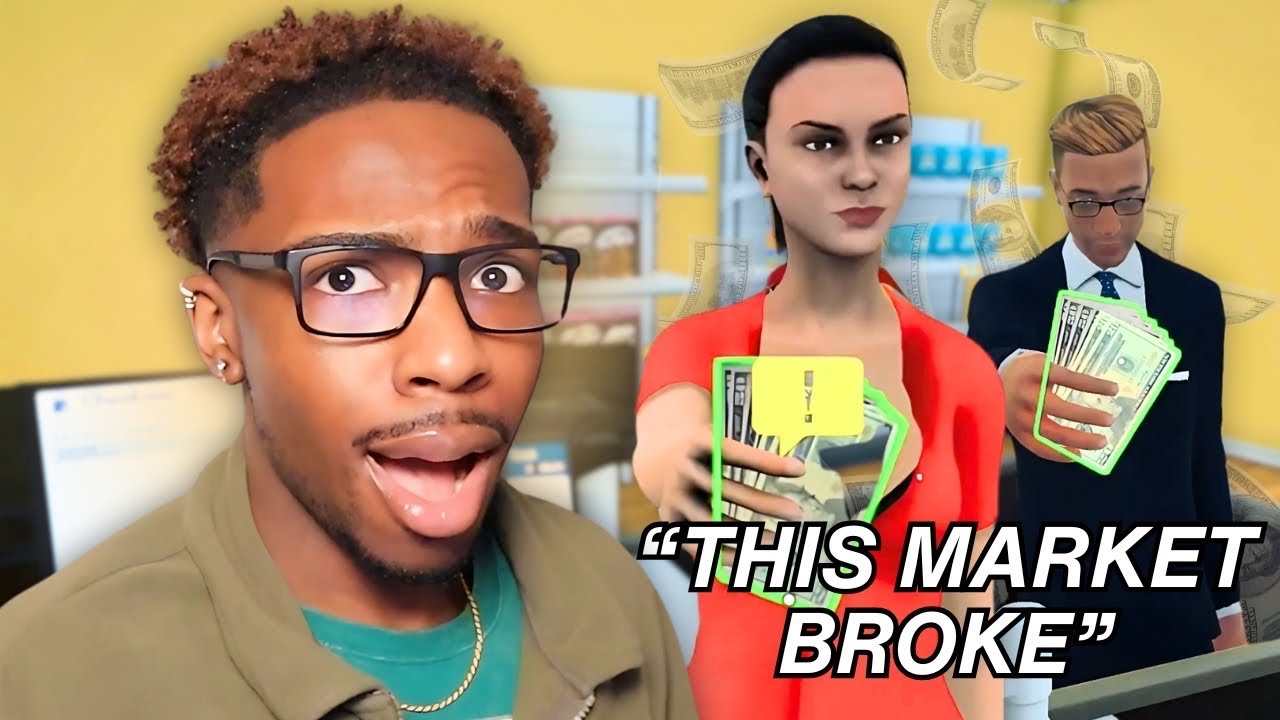 Supermarket Simulator has me FIGHTING for my life - PART 1