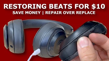 Replace Beats Studio Ear Pads for $10 | #REPAIR OVER #REPLACE