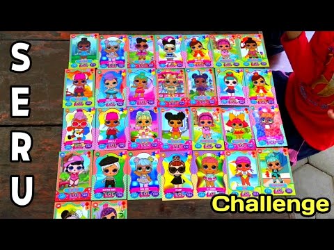 CHALLENGE Dengan Kartu Lol Surprise Karakter Boneka Lucu