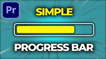 Simple Progress Bar Tutorial In Premiere Pro   2 Ways