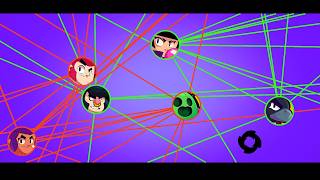 Brawl Stars STEAL A LINE BATTLE - TRIO BATTLE