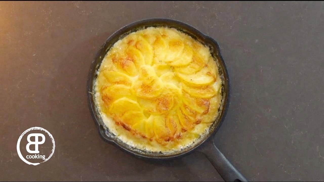 Kartoffelgratin einfach und lecker!