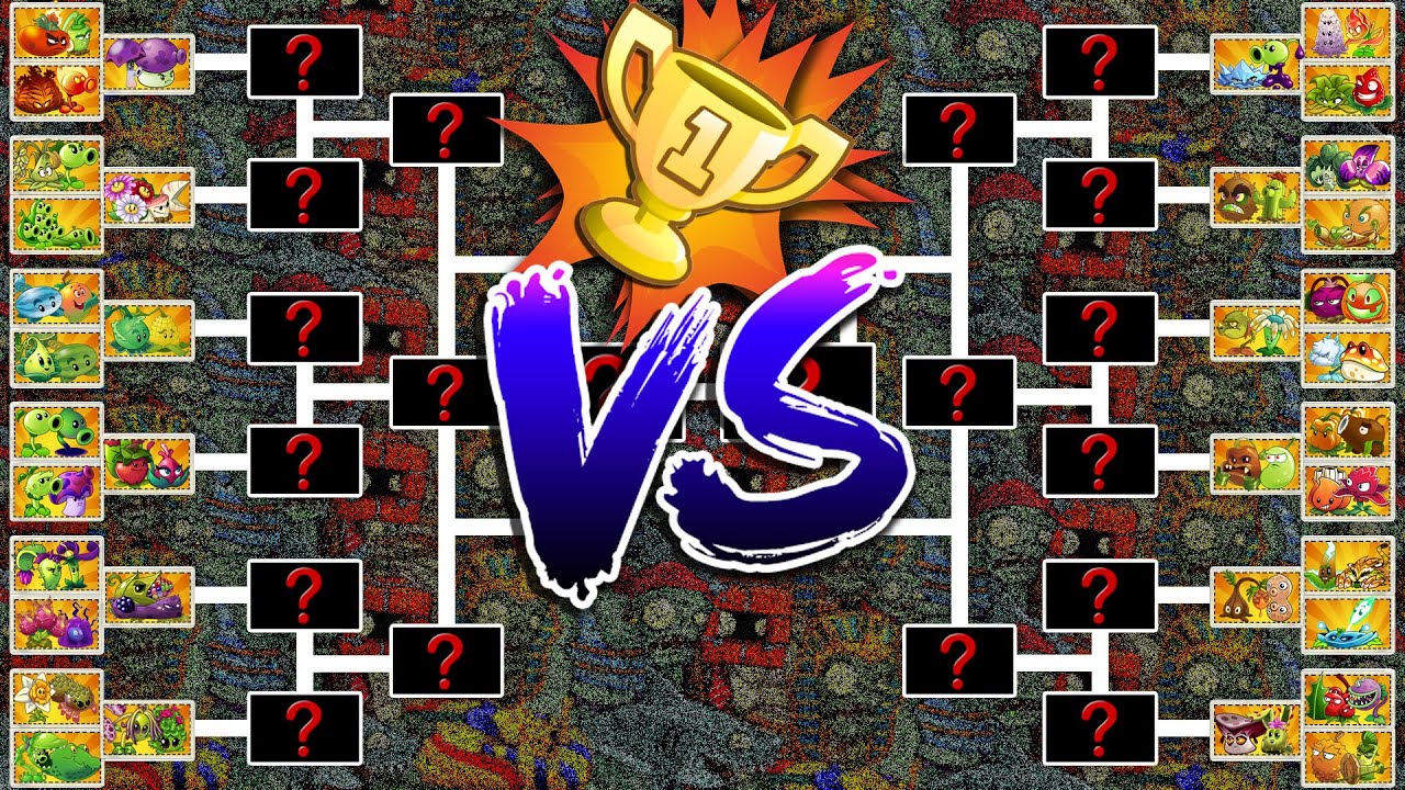 BIG Tournament Pair Plants - Which Team Will Win? - PvZ 2 Teams Plant Battlez