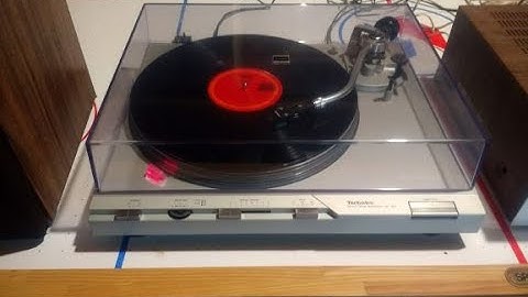1979 Technics SL-D3 Turntable Tuneup