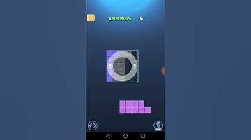 Block Puzzle King Spin Mode Level 6 Walkthrough Solution