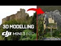 3d modelling with the dji mini 3 pro using photogrammetry