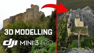 3D modelling with the DJI Mini 3 pro (using photogrammetry)