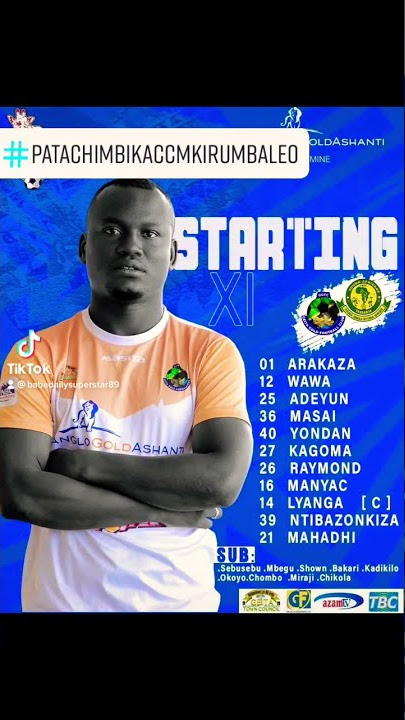 #LIVE: GEITA GOLD VS YANGA SC PATA CHIMBIKACCM KIRUMBA LEO