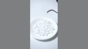 Oddly satisfying video reverse version(74) ; melting ice #shorts