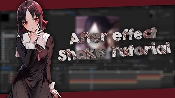 Smooth Position Shake - After Effects AMV Tutorial