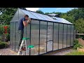 Greenhouse assembly  glory greenhouse 8x16  canopia by palram