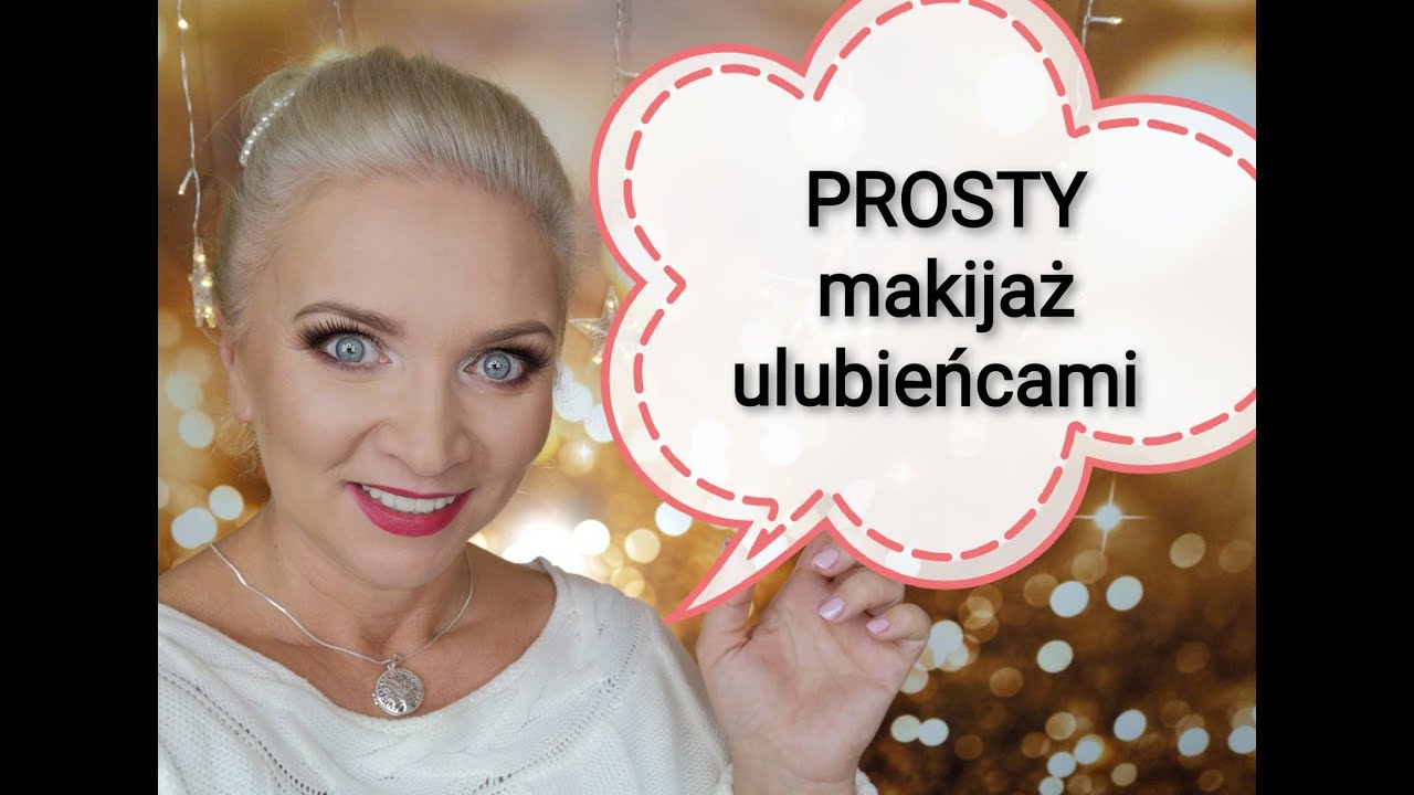 Makijaż na Święta dla OPADAJĄCEJ powieki moimi ulubieńcami i NIESPODZIANKA dla Was :)